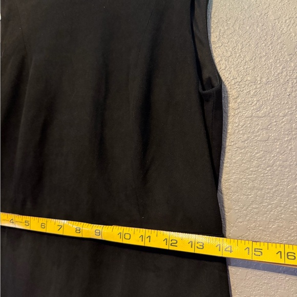 Zara Black Sleeveless Midi Dress - Picture 3 of 7